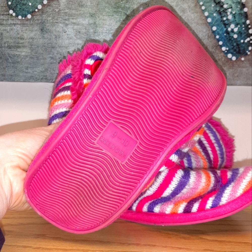 Y2K Colorful Plush Slippers - Picture 7 of 7